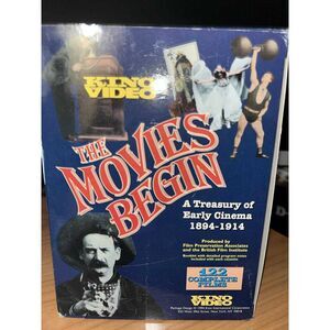 The Movies Begin - A Treasury of Early Cinema, 1894-1913 5 VHS Set